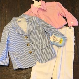 Infant boys 3 piece suit- Dillard’s starting out